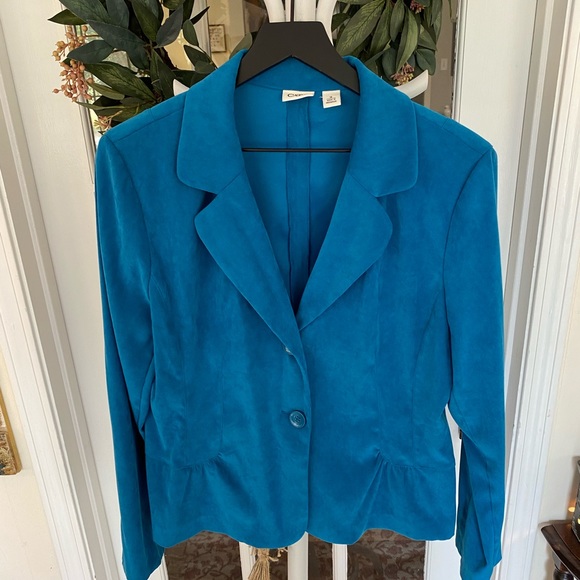 Cato Teal Blazer Jacket 14 - Picture 1 of 6